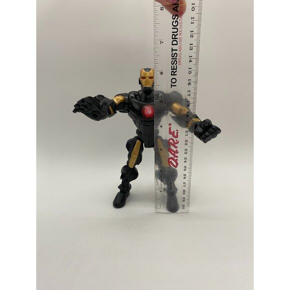 2014 Hasbro Marvel The Avengers Black Iron Man War Machine Superhero Figurine - Picture 2 of 6